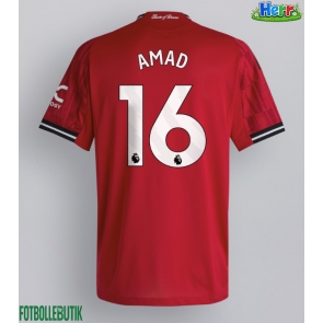 Manchester United Amad Diallo #16 Hemmatröja 2025-26 Kortärmad